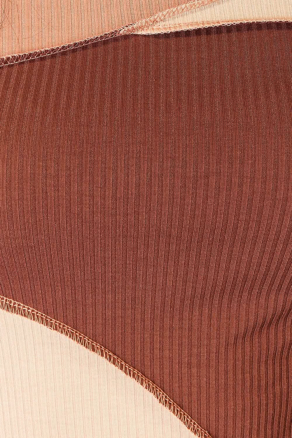 Top - Double Take Color Block - Trendy Casual