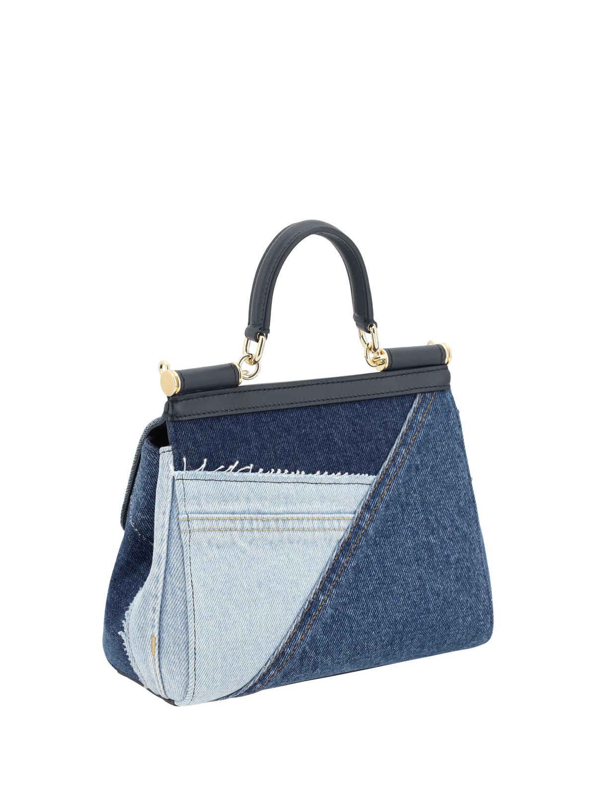 Handbag Sicily Denim Cotton