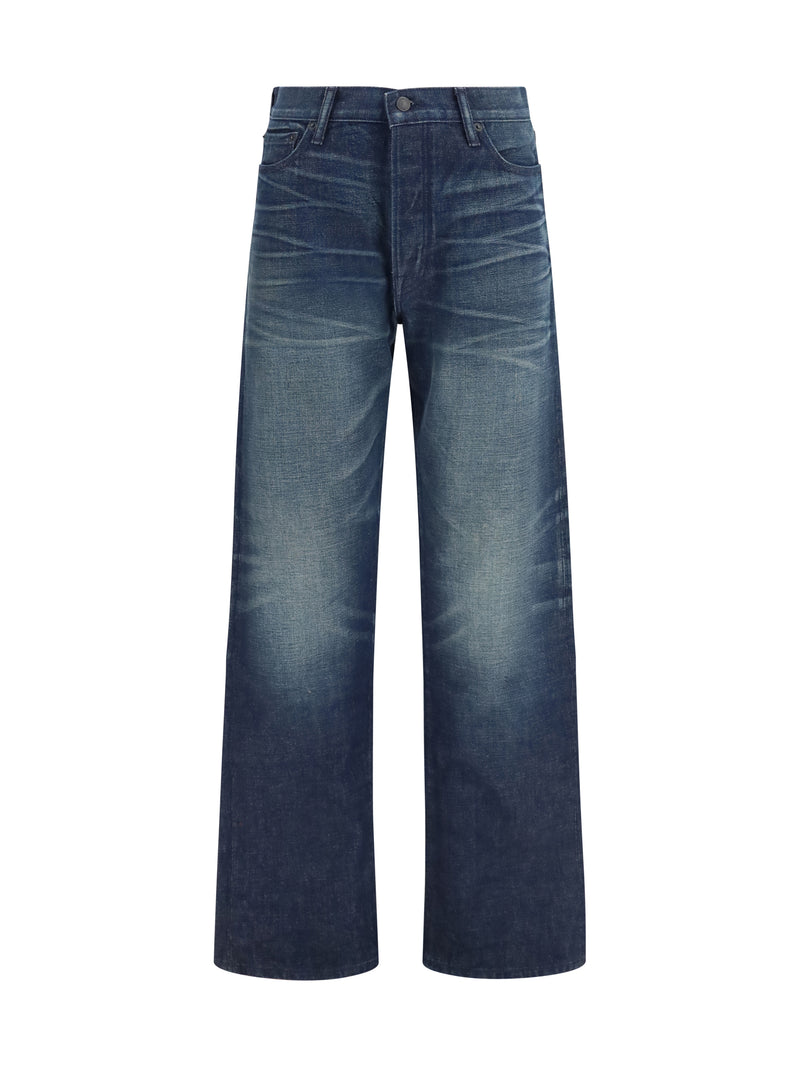Low-Rise Boyfriend Jeans