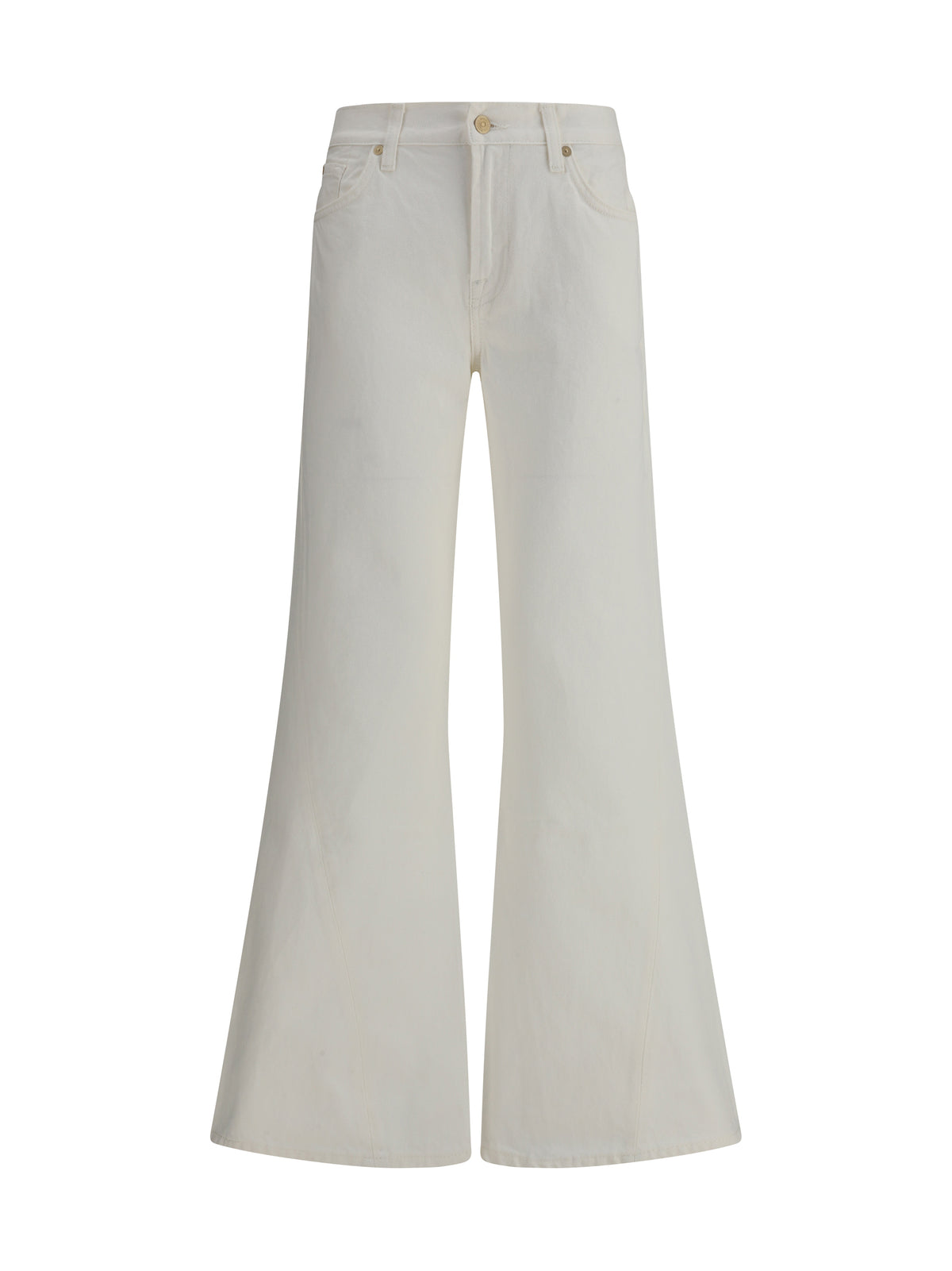 7 For All Mankind Spencer Flare Jeans, view 4