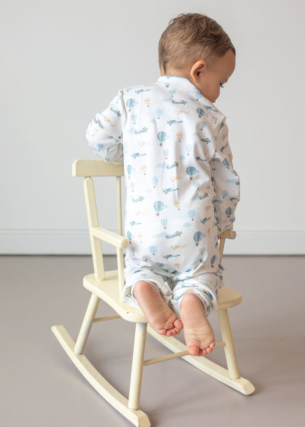 Little Airplanes Pima Baby Pajama