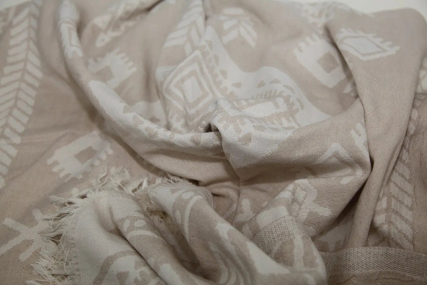 Turkish Bath Towel - 100% Natural Cotton - Eye Pattern