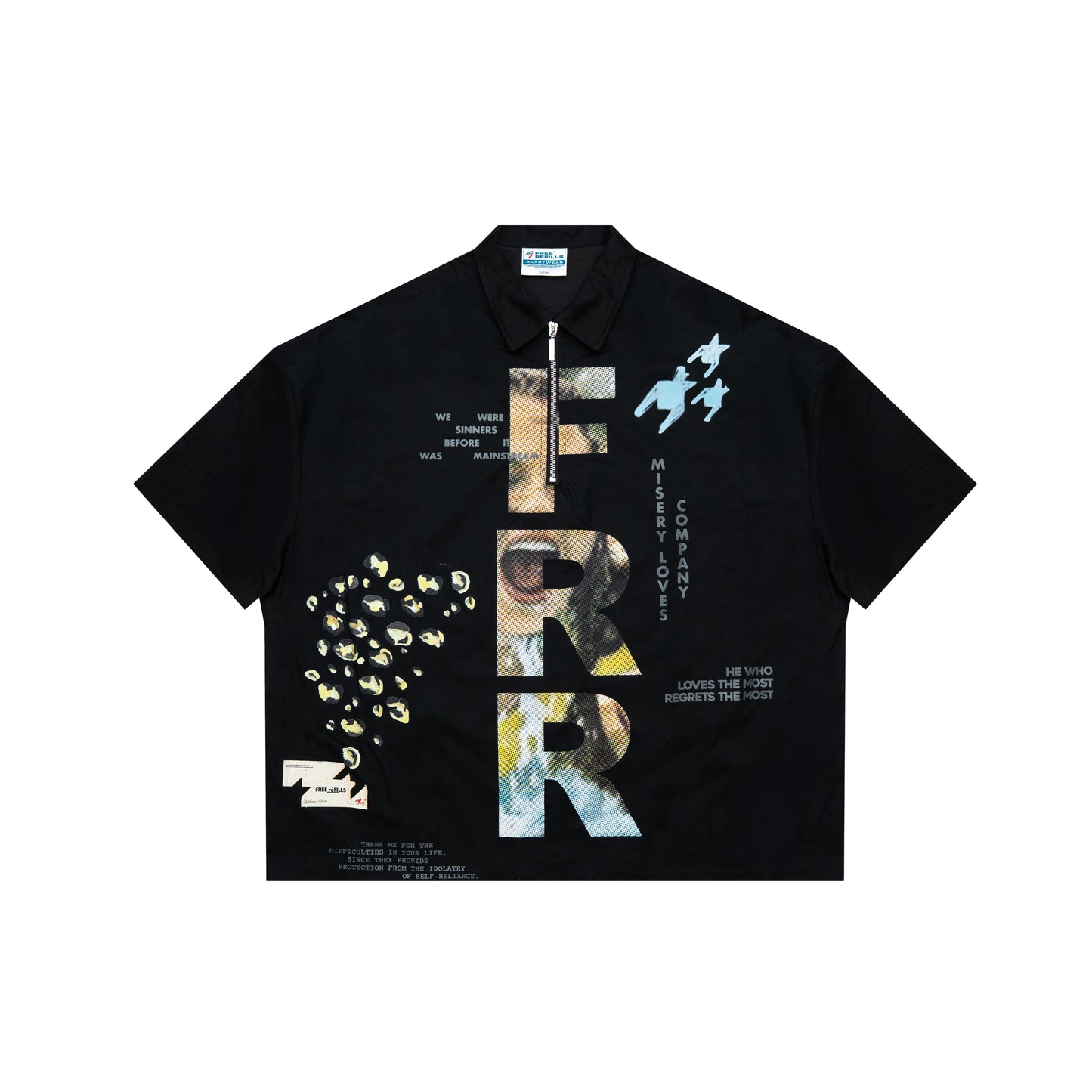 Property Quarter-Zip Shirt - Black