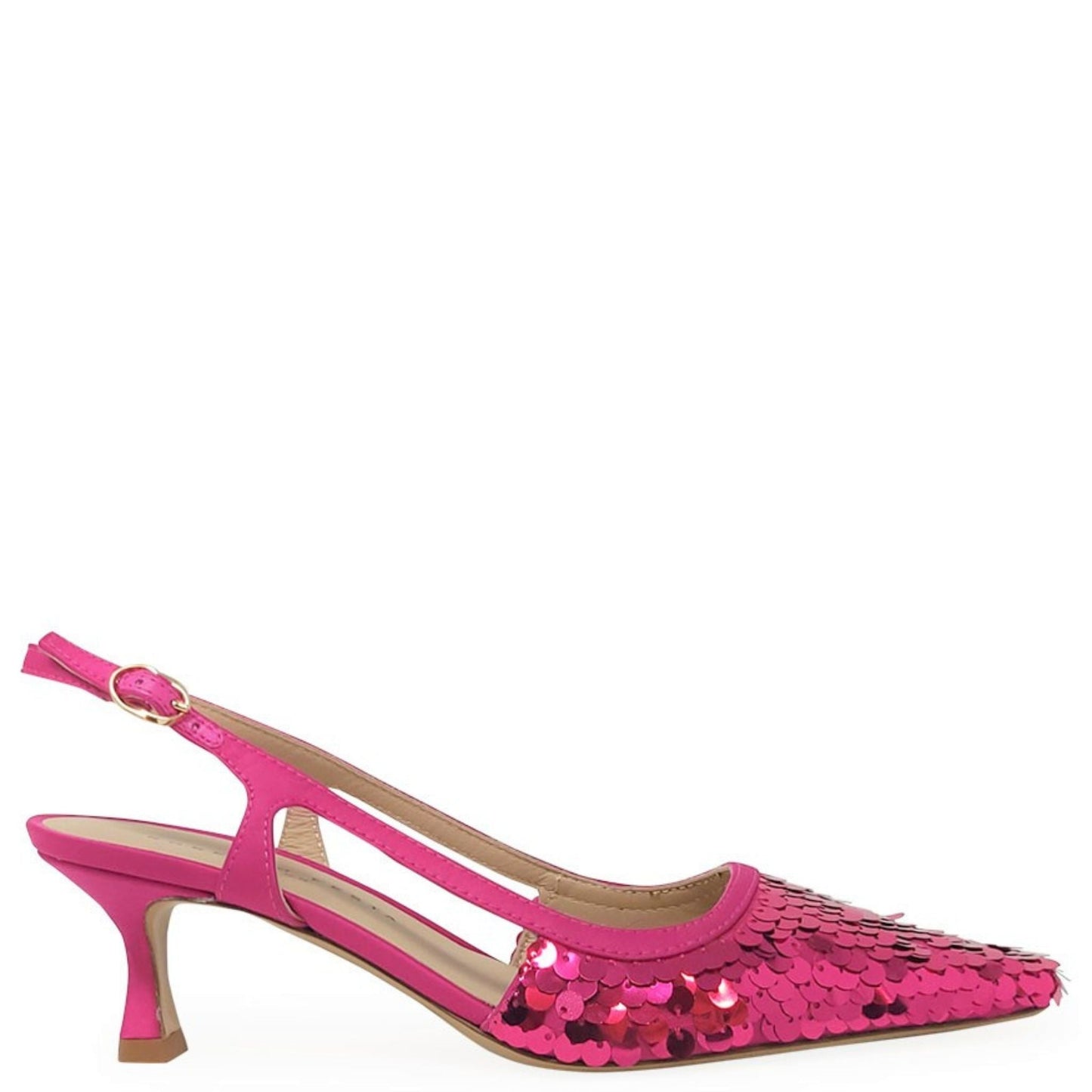 Roberto Festa Fuchsia Sequence Snip Slingback Heel