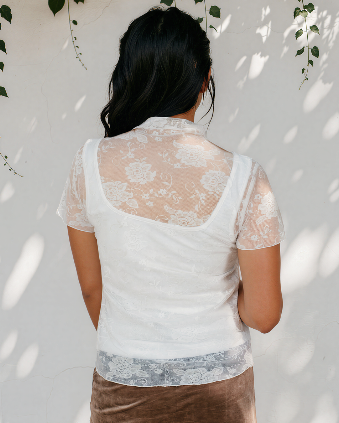 Florence Sheer Lace Top