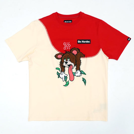 M410 Go Harder Tee - Natural