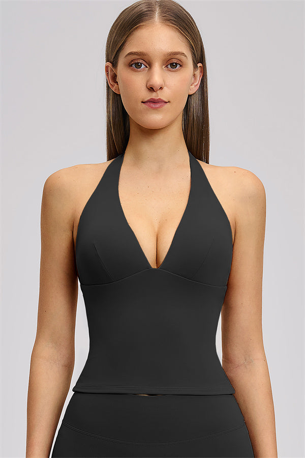 The Zestful Tank Top Flared Leggings 2-Piece Set