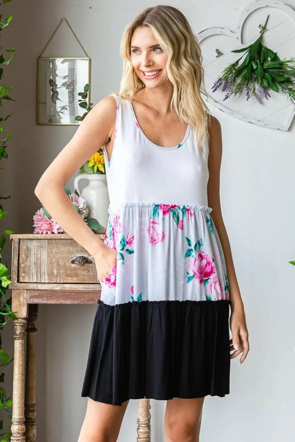 Trendsi Heimish tiered frill dress, full size