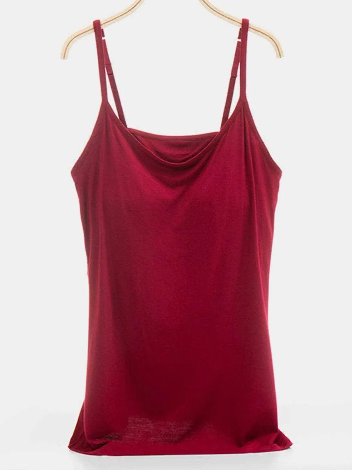 Trendsi just arrived - Scoop neck cami with adjustable straps