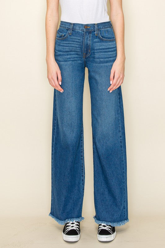 Western denim Wild Leg jeans pants wester