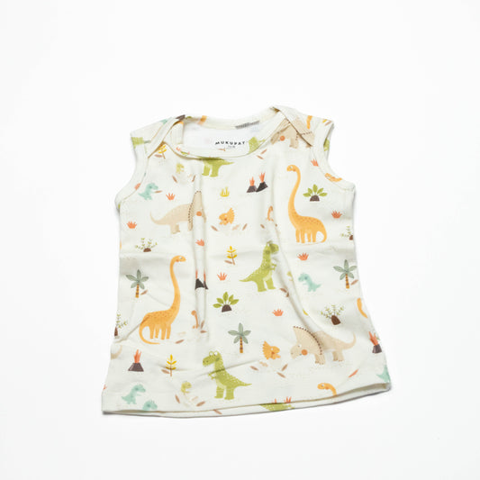 Non-Toxic Organic Toddler Undershirts Top– Soft & Sustainable (Size 2)