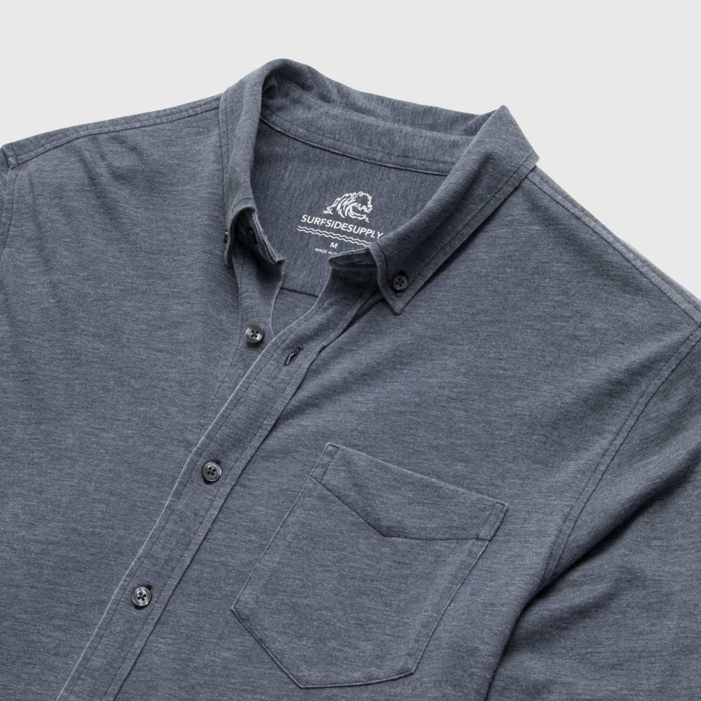 Anthony Burnout Shirt - Navy Blazer