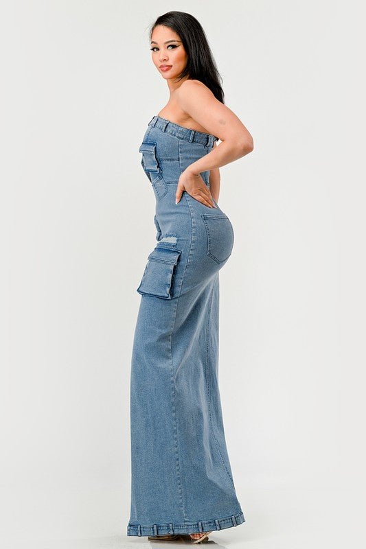 Urban Chic Denim Gown