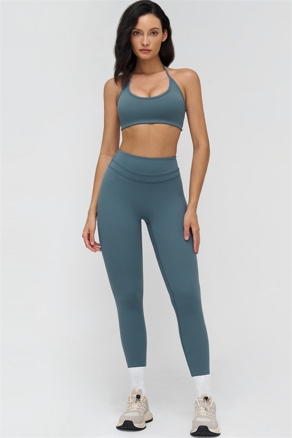 The Stride Halter Sports Bra