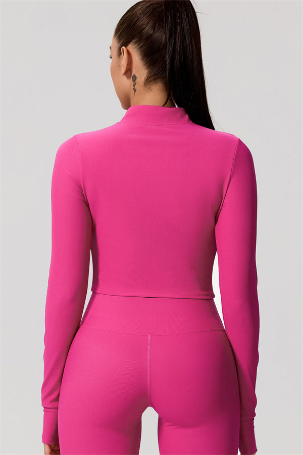 The Daze Zip Jacket Flared Leggings 2-Piece Set