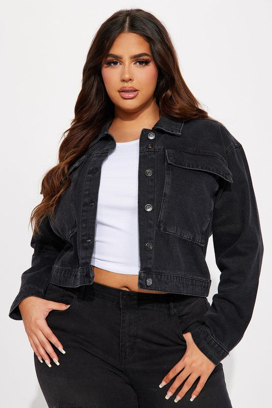 WOMEN FASHION DENIM JACKET