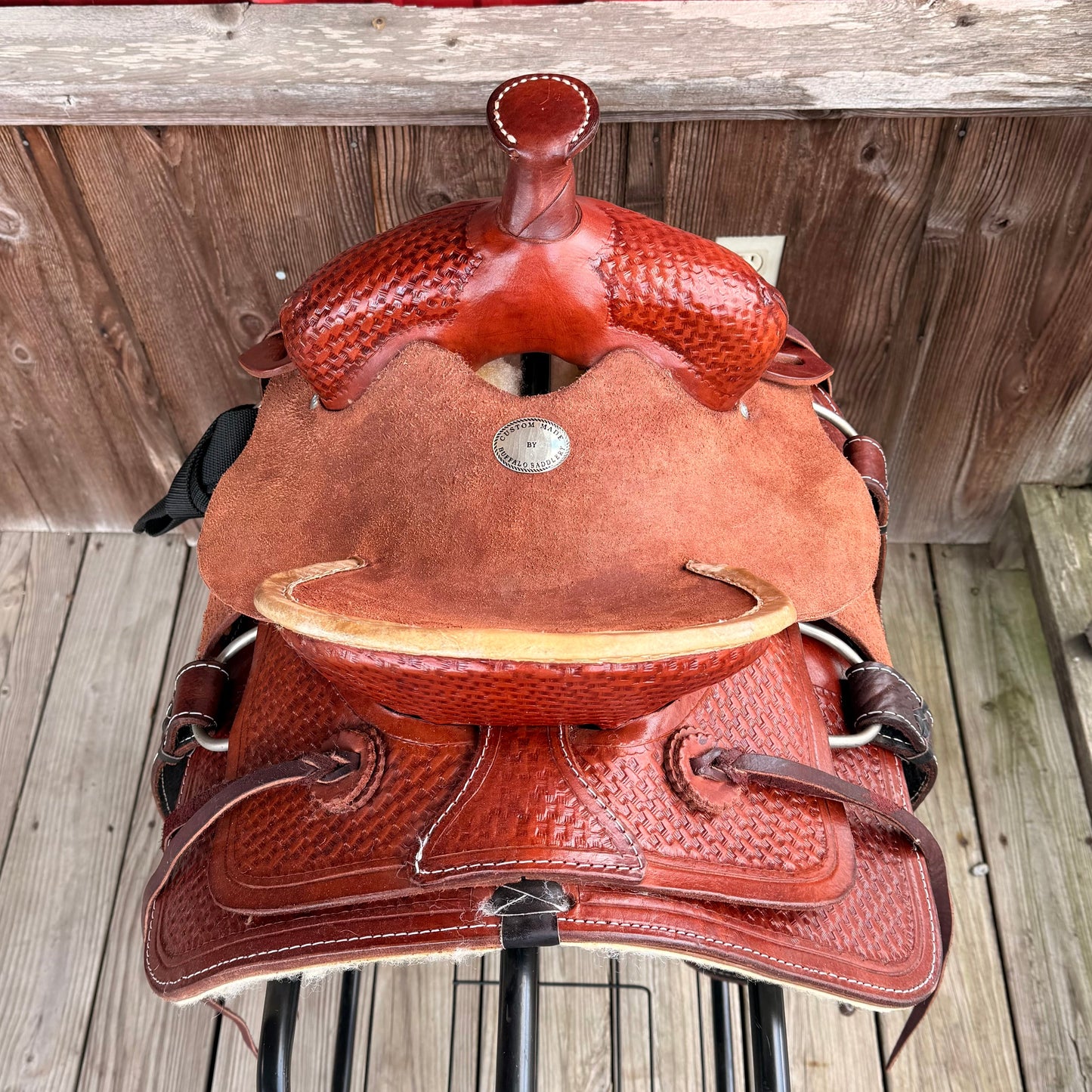 10" Kids Buffalo Saddle