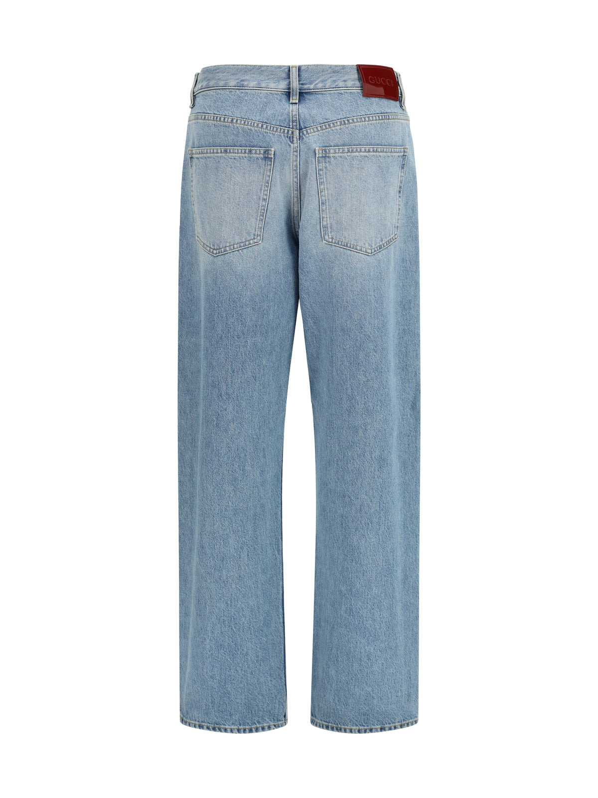 Gucci Cotton Jeans Light Blue, view 2