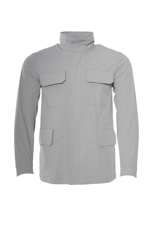 Kired Yari Solid Nylon Hidden Hood Light-Jacket