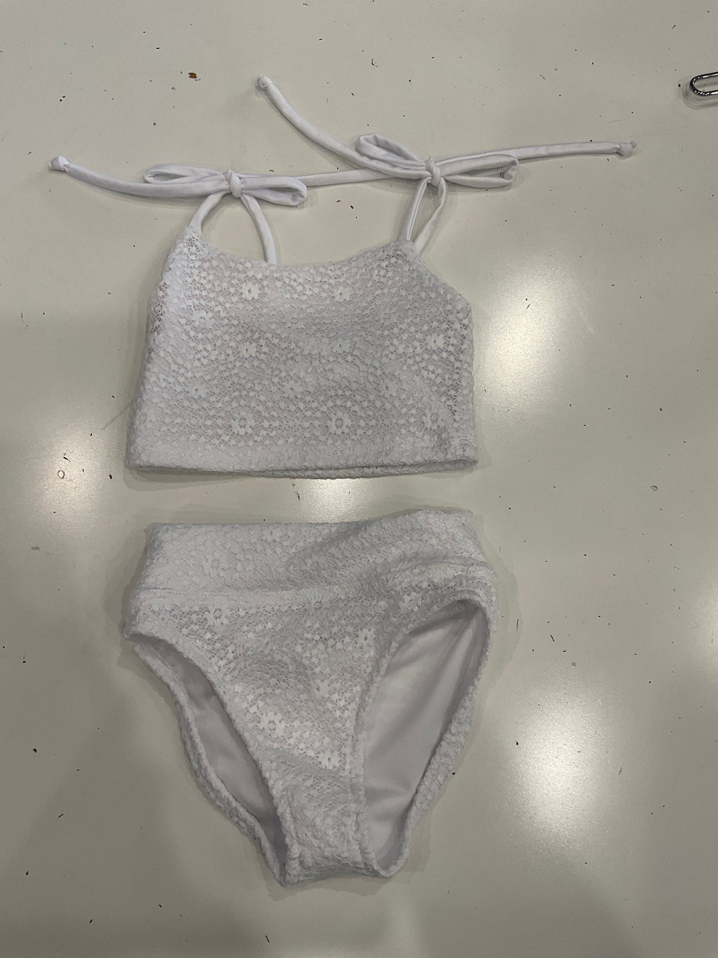 Let Tout Petit- white Bikini