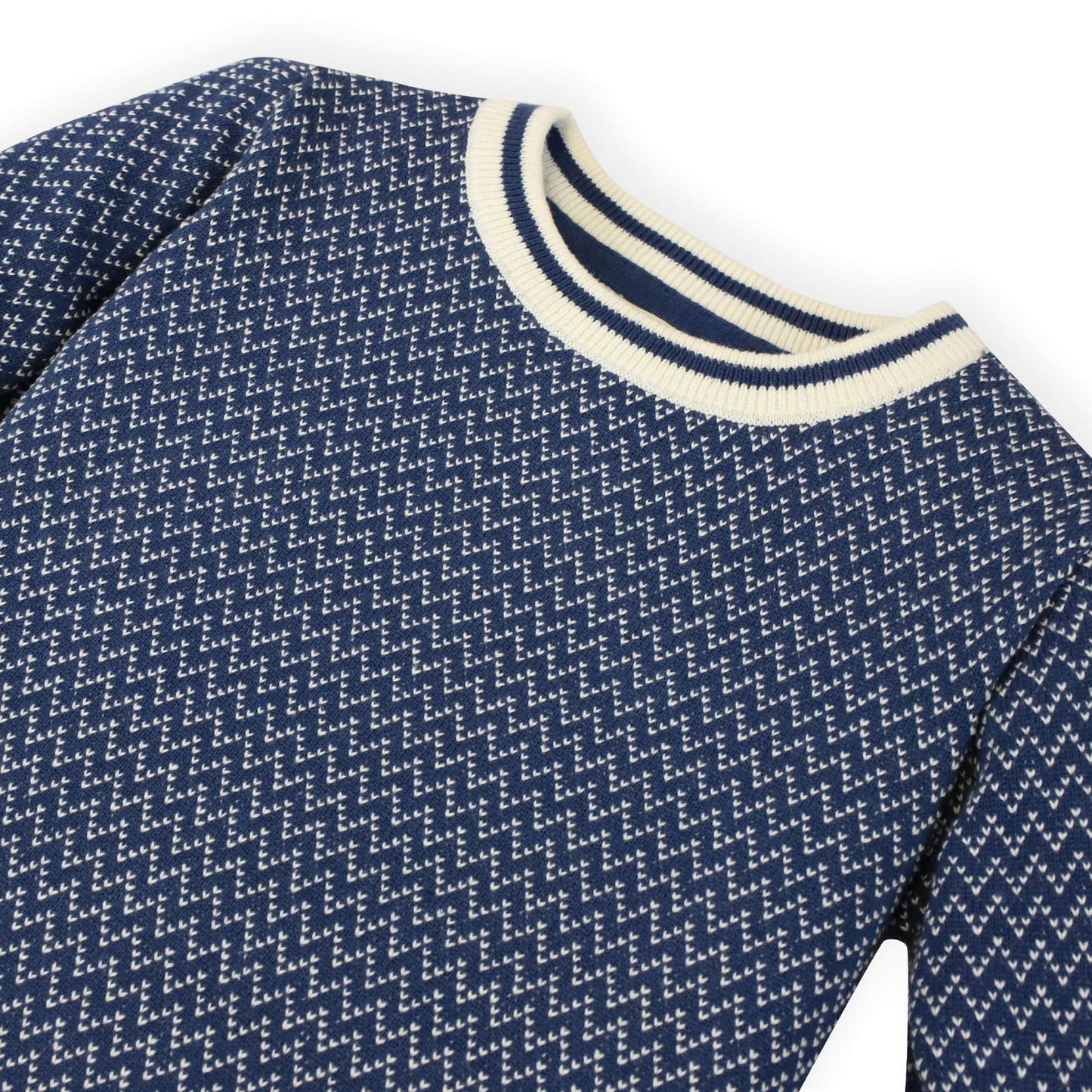 Crew Neck Pullover Organic Sweater - Baby