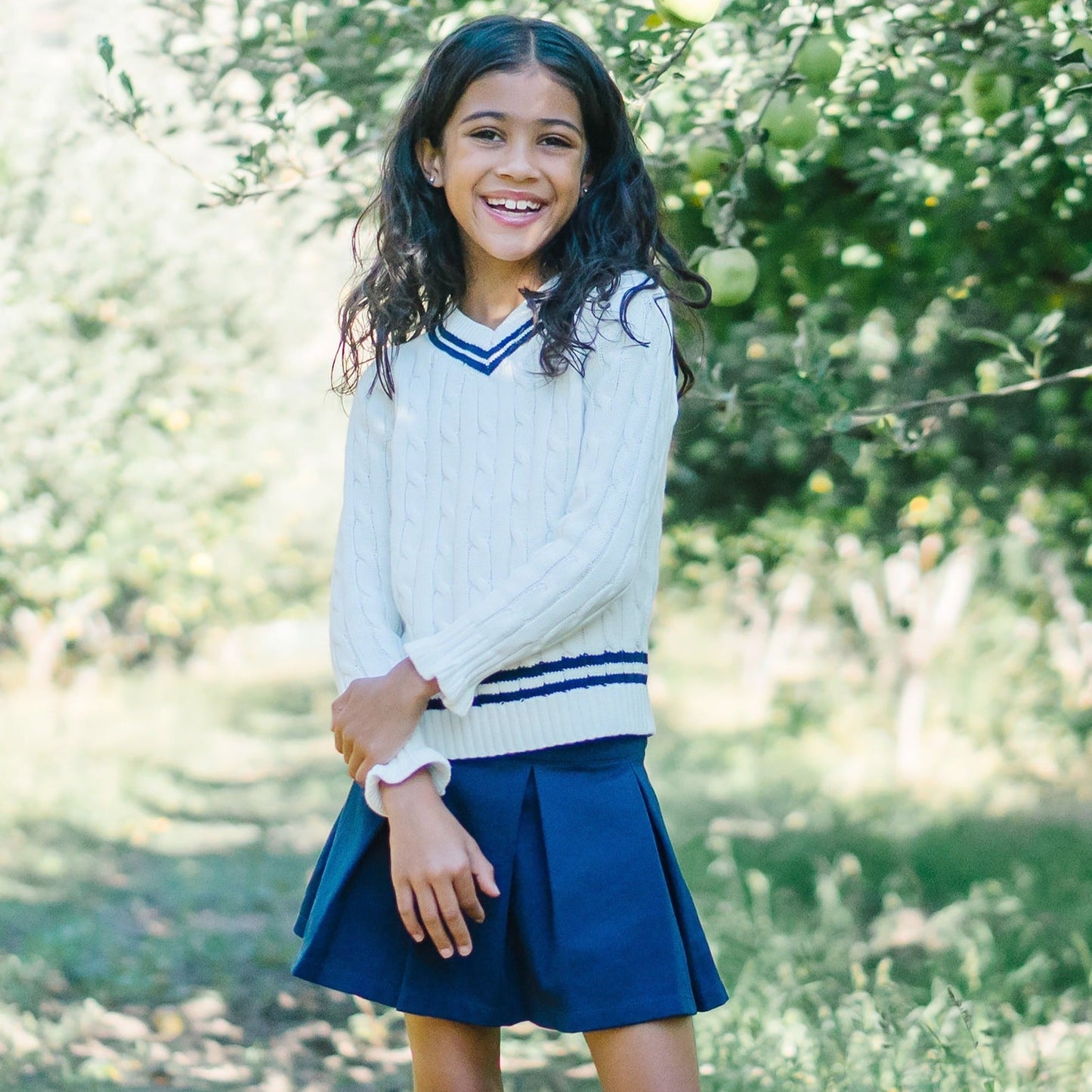 Ponte Pleated Skort
