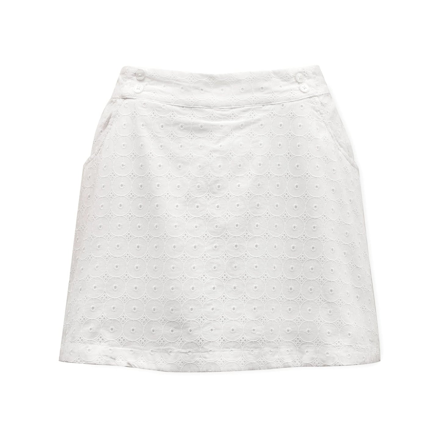 Organic Eyelet Skort