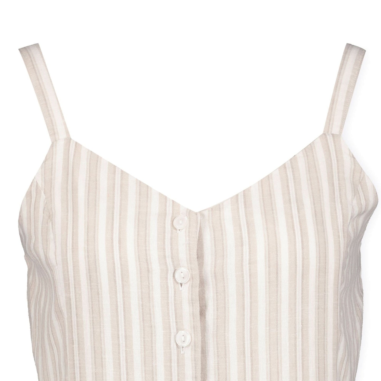 Button Front Jumpsuit