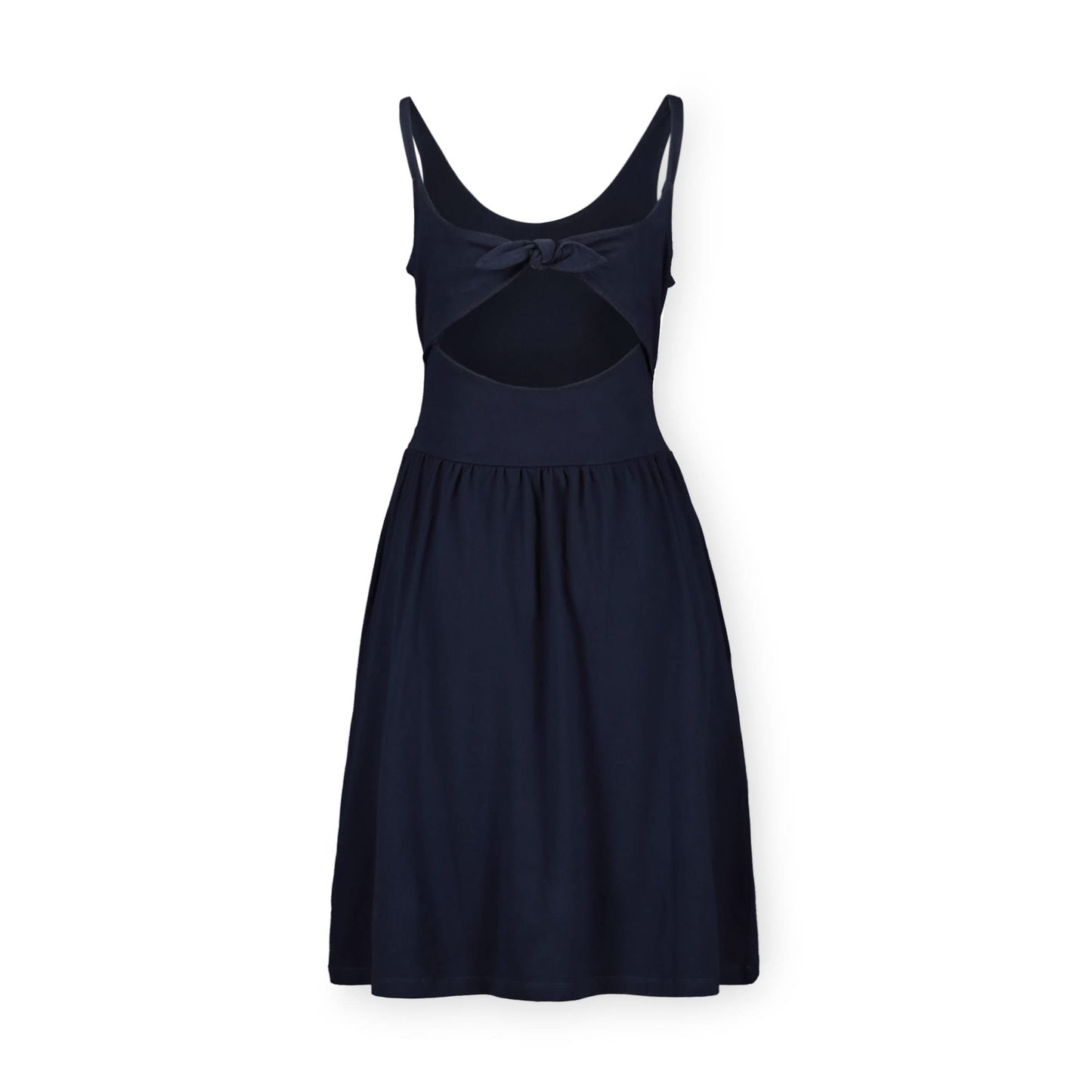 Organic Open-Back Knit Dress