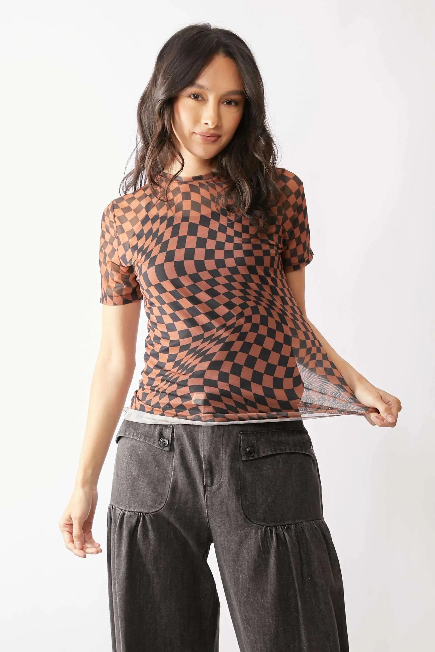 Mesh Top - Lightweight & Breathable - Casual Tee