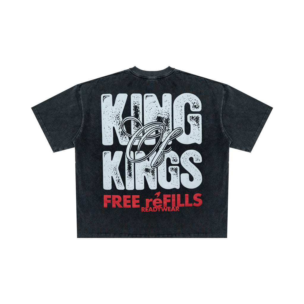 Kings Tee - Vintage Grey