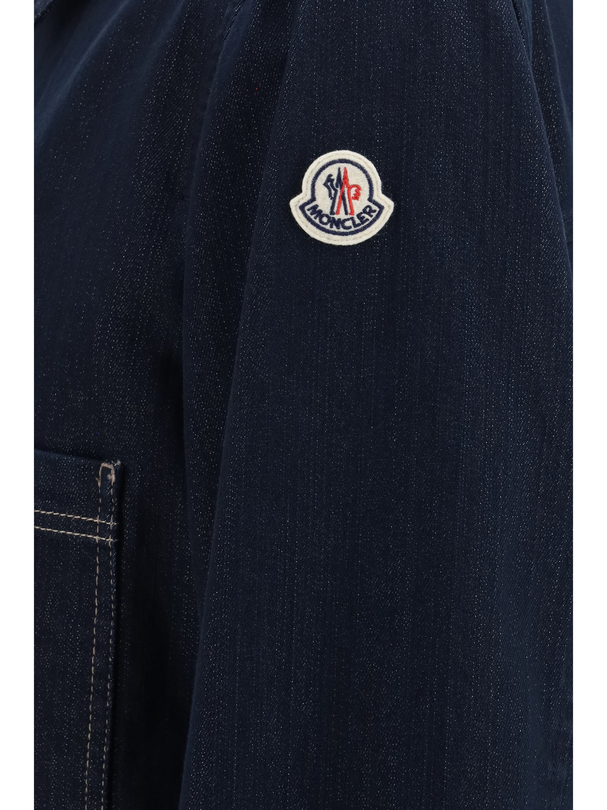 Denim Shirt Jacket Haderu Dark Blue