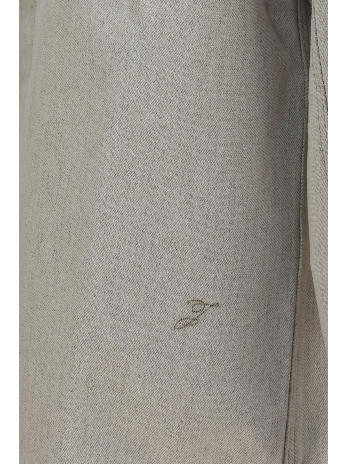 Denim Shirt Amelo-De-Nîmes Light Beige