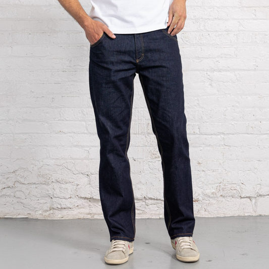 Relaxed Fit Dark Wash