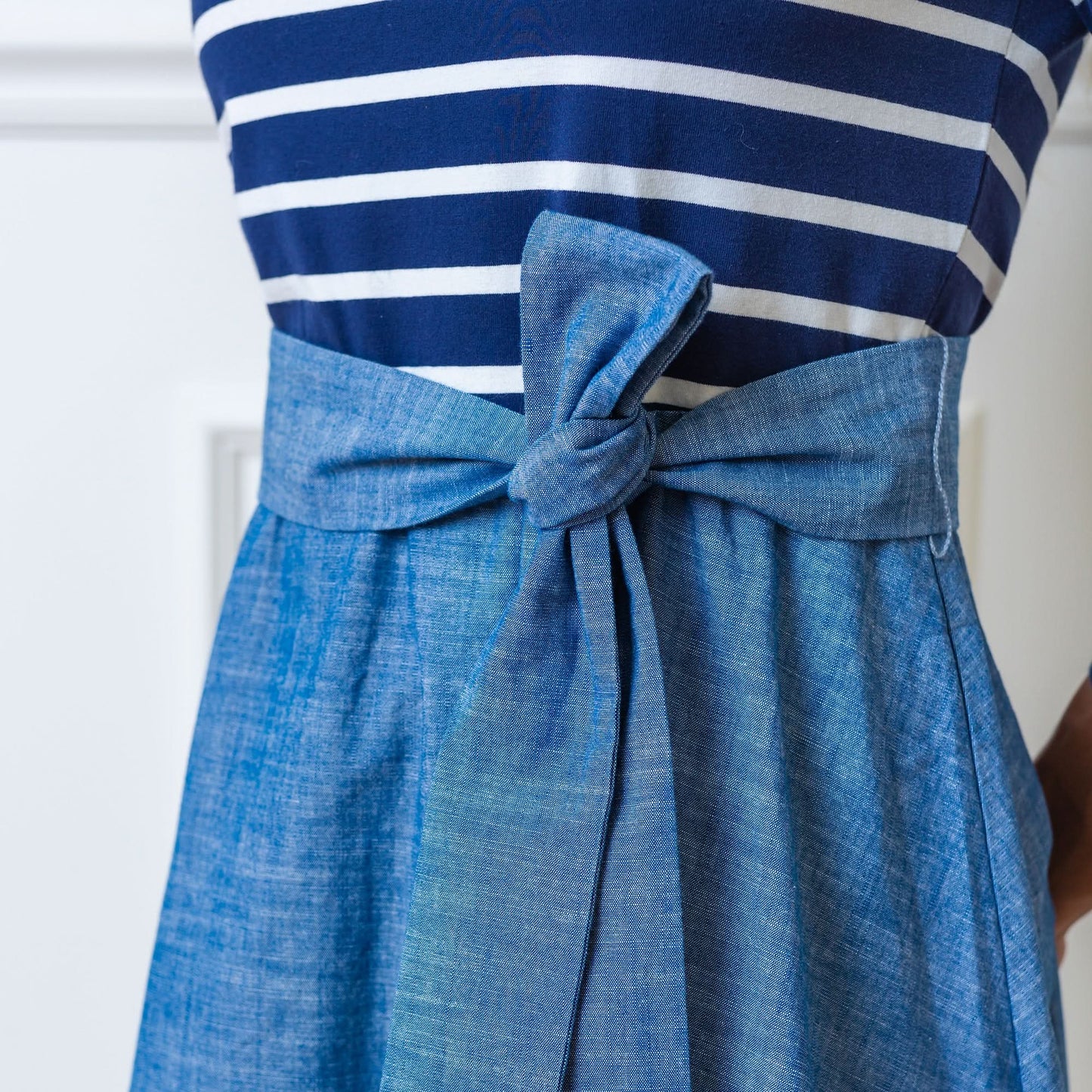 French Jersey Skater Dress