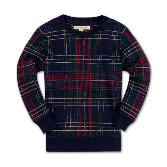 Organic Crew Neck Pullover Sweater