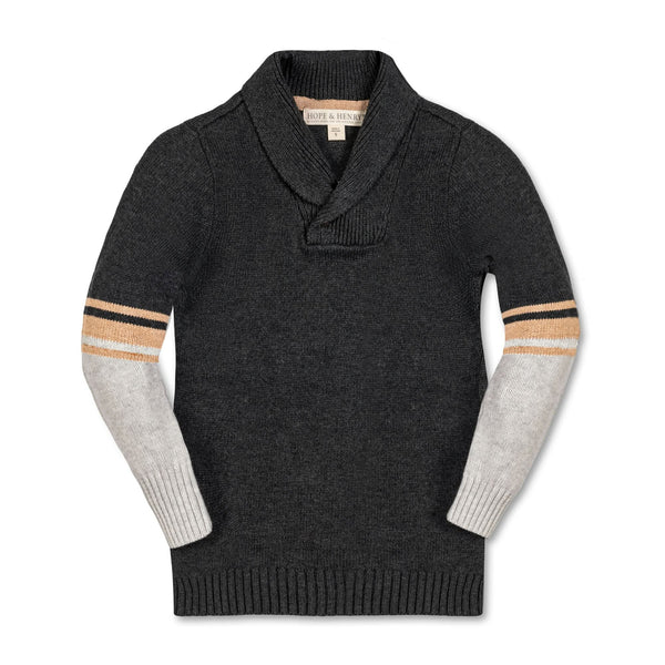 Shawl Collar Organic Sweater