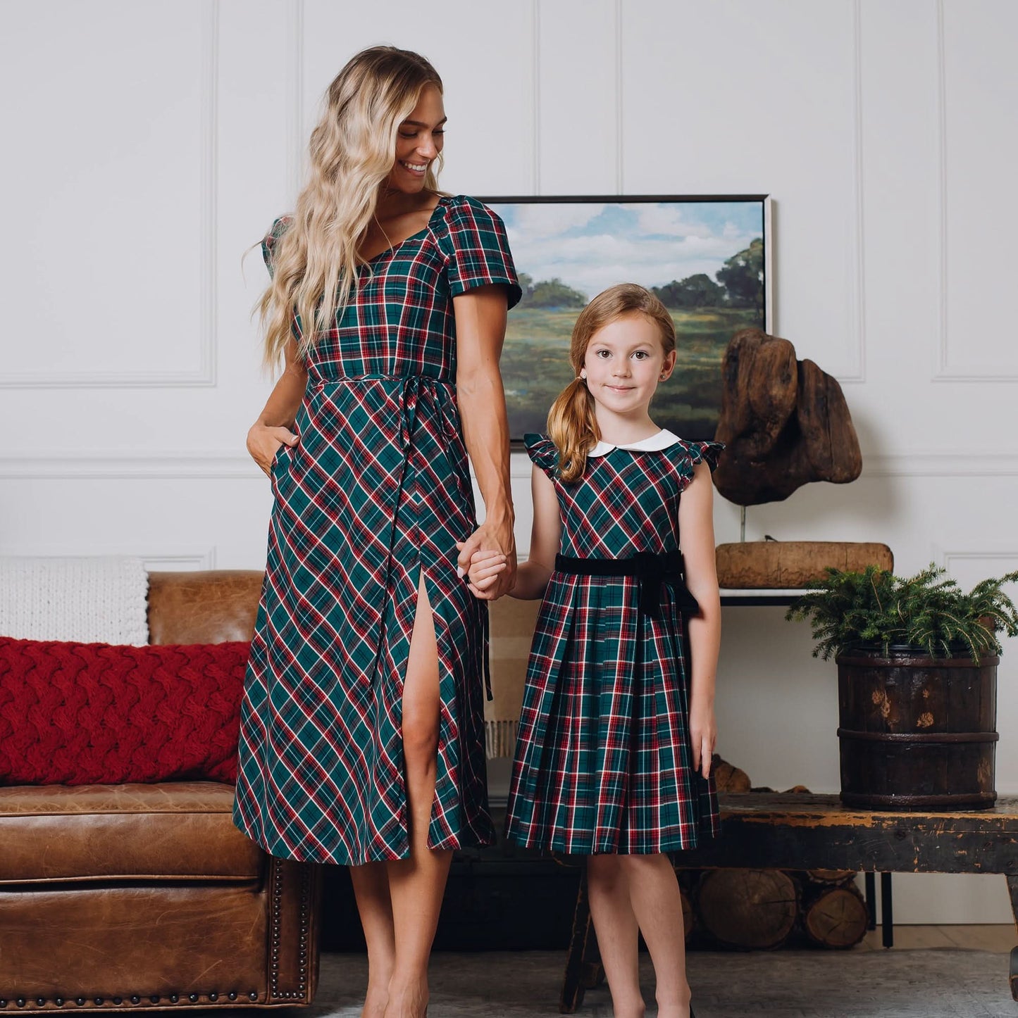 Organic Peter Pan Collar Party Dress