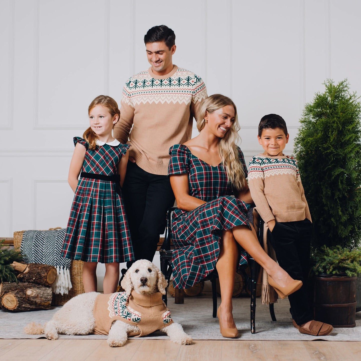 Organic Peter Pan Collar Party Dress