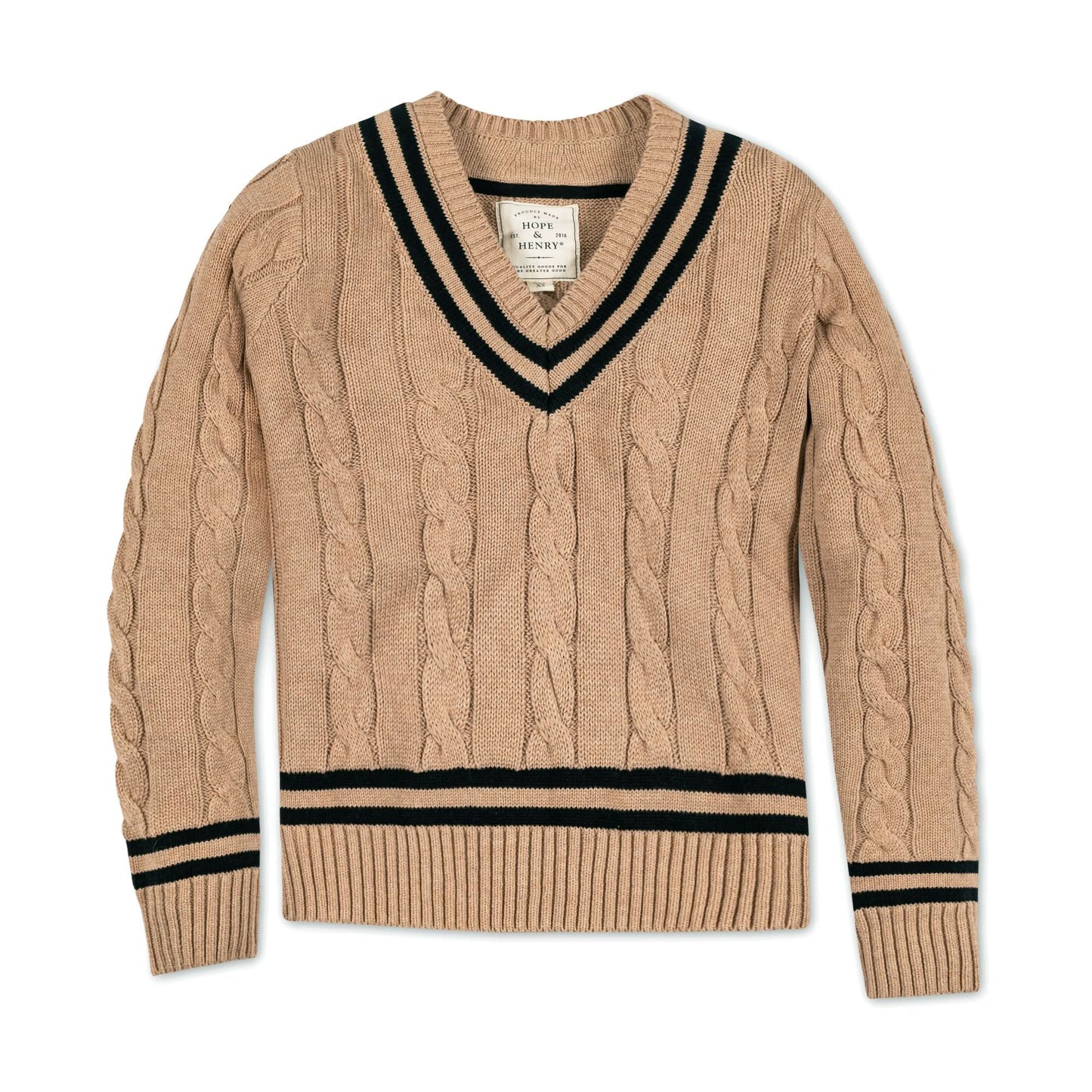 V-Neck Cricket Sweater