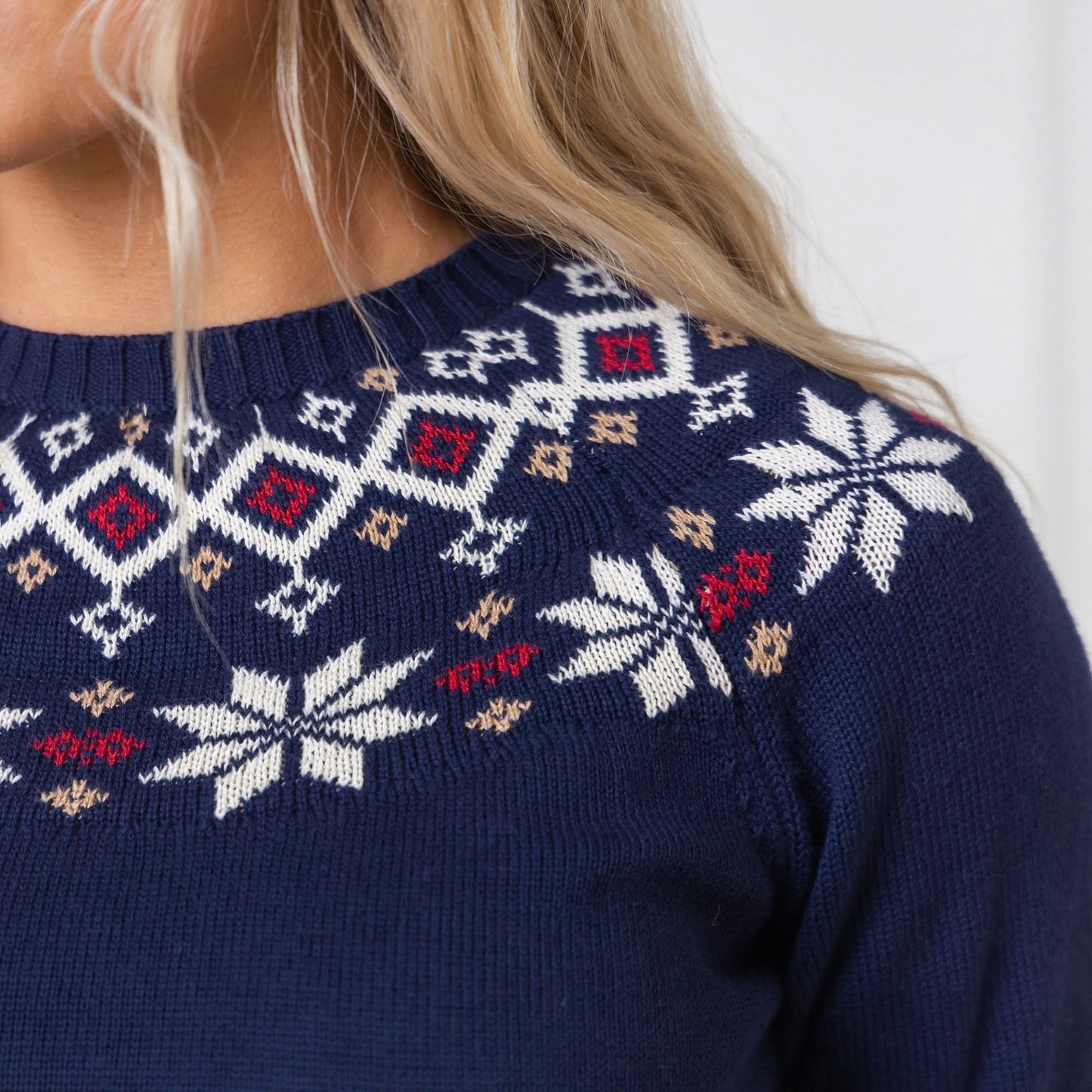 Fair Isle Raglan Sweater