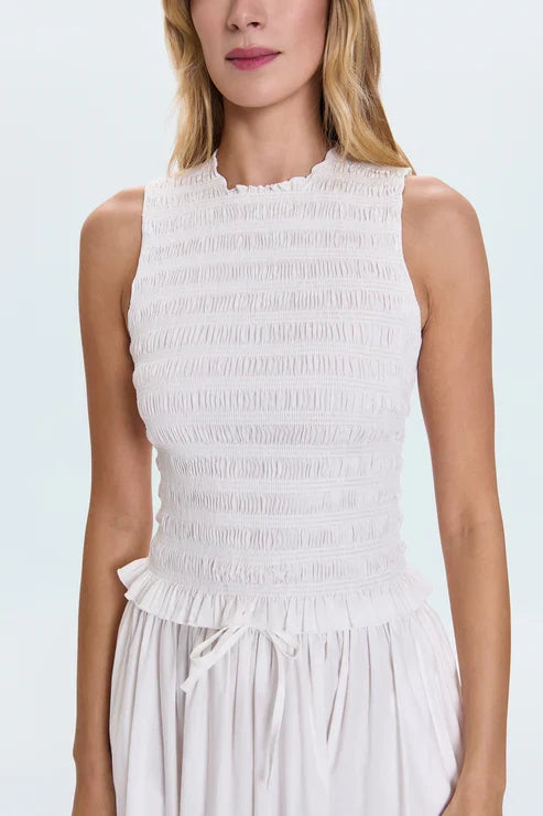 Pistola Phoebe Smocked Tank