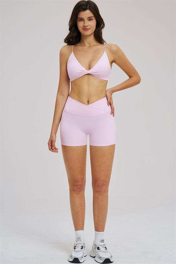 The Mosaic Sports Bra Shorts 2-Piece Set