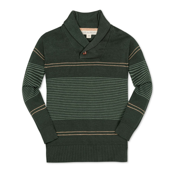 Organic Shawl Collar Sweater