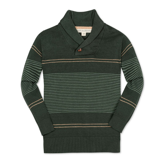 Organic Shawl Collar Sweater