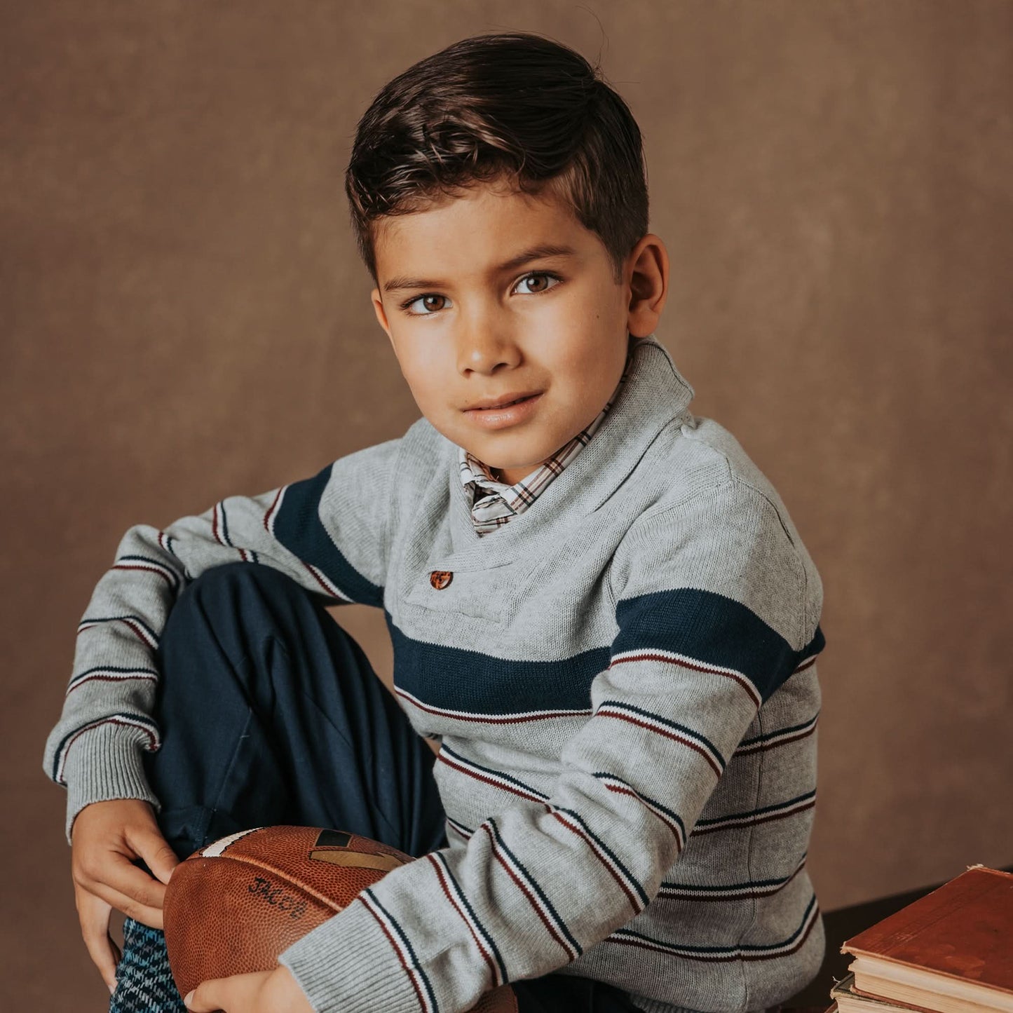 Organic Shawl Collar Sweater - Baby