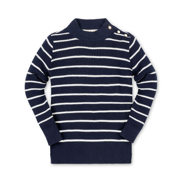 Organic Mock Neck Sweater