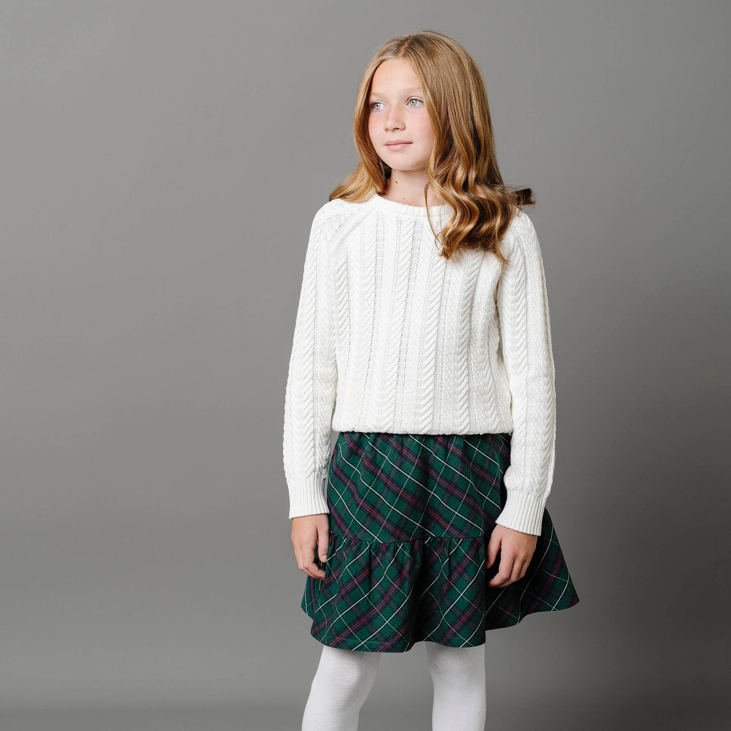 Organic Flounce Party Skirt
