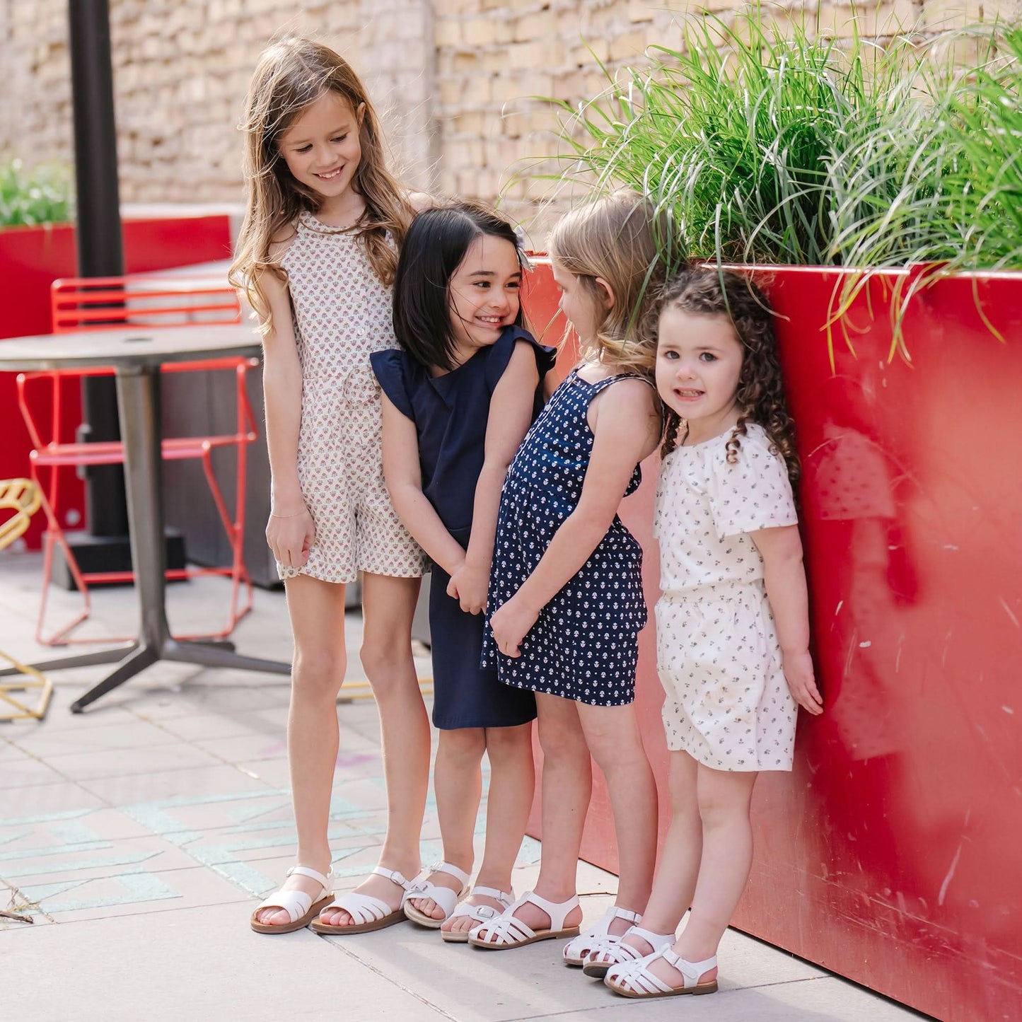 Knit Drop Waist Dress