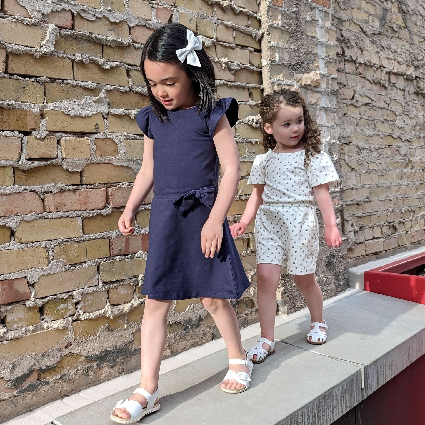 Knit Drop Waist Dress